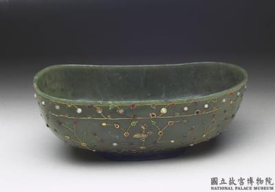 图片[2]-Jade oval bowl, India-China Archive